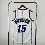 2026 Retro Toronto Raptors White #15 CARTER  1:1 Quality NBA Season Jerseys