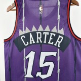 2026 Retro Toronto Raptors Purple #15 CARTER  1:1 Quality NBA Season Jerseys