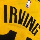 2020 Brooklyn Nets Commemorate Edition Yellow #11 IRVING  1:1 Quality NBA Season Jerseys