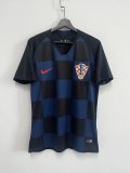 2018 Croatia Away Fans  1:1 Quality Retro Soccer Jersey