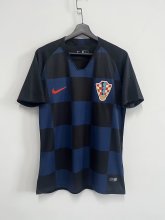 2018 Croatia Away Fans  1:1 Quality Retro Soccer Jersey