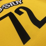 2020 Brooklyn Nets Commemorate Edition Yellow #72 BIGGIE 1:1 Quality NBA Season Jerseys