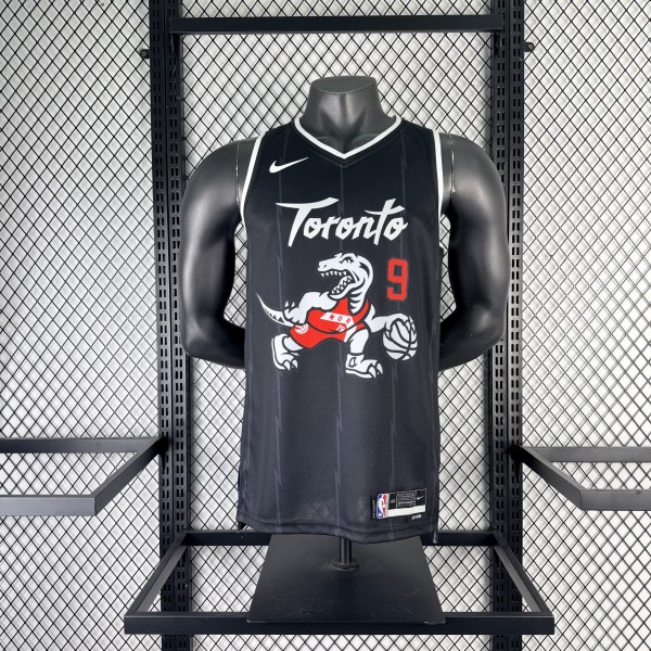 2026 Toronto Raptors City Edition Black #9 BARRETT  1:1 Quality NBA Season Jerseys