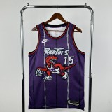 2026 Retro Toronto Raptors Purple #15 CARTER  1:1 Quality NBA Season Jerseys