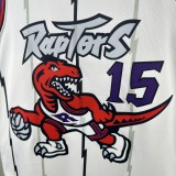 2026 Retro Toronto Raptors White #15 CARTER  1:1 Quality NBA Season Jerseys