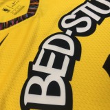 2020 Brooklyn Nets Commemorate Edition Yellow #13 HARDEN  1:1 Quality NBA Season Jerseys