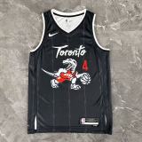 2026 Toronto Raptors City Edition Black #4 BARNES 1:1 Quality NBA Season Jerseys