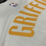 Brooklyn Nets City Edition Graffiti White #2 GIFFIN  1:1 Quality NBA Season Jerseys