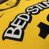 2020 Brooklyn Nets Commemorate Edition Yellow  #12 HARRIS  1:1 Quality NBA Season Jerseys