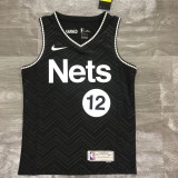 2021 Brooklyn Nets Reward Edition Black  #12 HARRIS   1:1 Quality NBA Season Jerseys