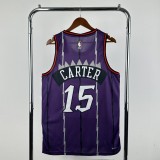 2026 Retro Toronto Raptors Purple #15 CARTER  1:1 Quality NBA Season Jerseys