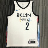 Brooklyn Nets City Edition Graffiti White #2 GIFFIN  1:1 Quality NBA Season Jerseys