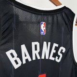 2026 Toronto Raptors City Edition Black #4 BARNES 1:1 Quality NBA Season Jerseys
