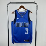 2023  Dallas Mavericks Blue  #3 DAVIS  1:1 Quality NBA Jersey
