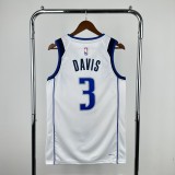 2023  Dallas Mavericks White  #3 DAVIS  1:1 Quality NBA Jersey