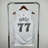 2025  Dallas Mavericks City Edition #77 DONCIC  1:1 Quality NBA Jersey