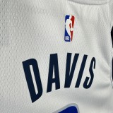 2023  Dallas Mavericks White  #3 DAVIS  1:1 Quality NBA Jersey