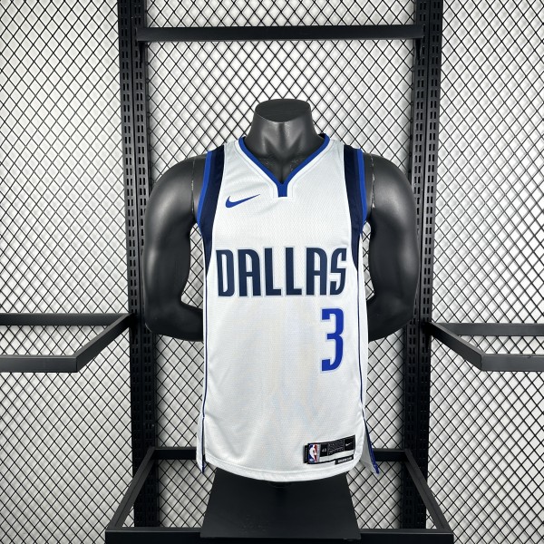 2023  Dallas Mavericks White  #3 DAVIS  1:1 Quality NBA Jersey