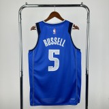 2023  Dallas Mavericks #5 RUSSELL  1:1 Quality NBA Jersey