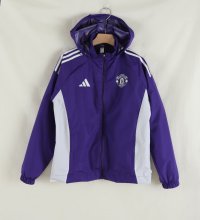 26/27（2026）Manchester United Purple  Windbreaker