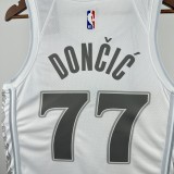2025  Dallas Mavericks City Edition #77 DONCIC  1:1 Quality NBA Jersey