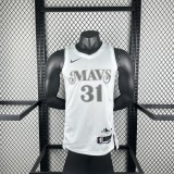 2025  Dallas Mavericks City Edition #31 THOMPSON  1:1 Quality NBA Jersey