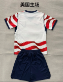 26/27 USA Home Kids Soccer Jersey