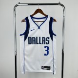 2023  Dallas Mavericks White  #3 DAVIS  1:1 Quality NBA Jersey
