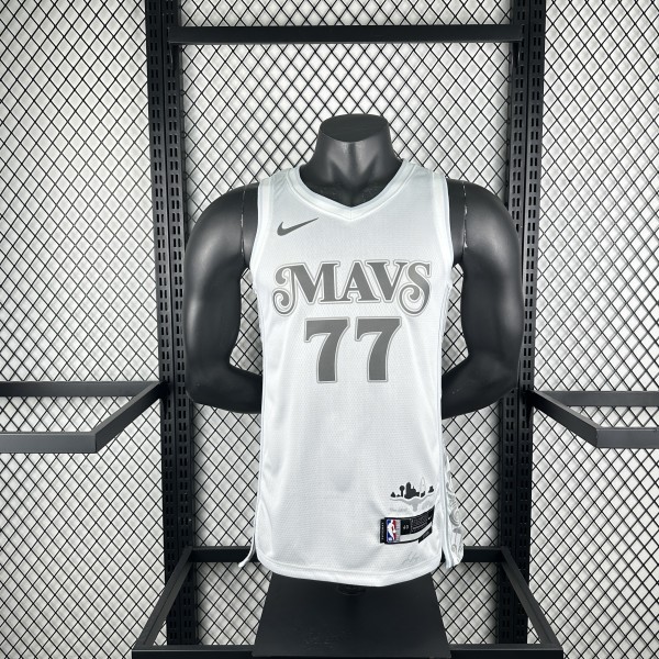 2025  Dallas Mavericks City Edition #77 DONCIC  1:1 Quality NBA Jersey