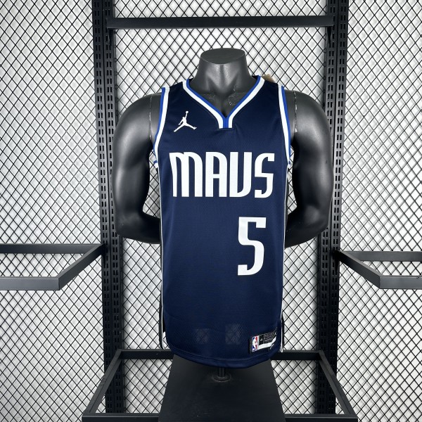 2023  Dallas Mavericks #5 RUSSELL  1:1 Quality NBA Jersey