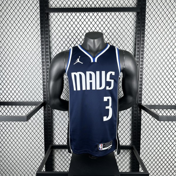 2023 Dallas Mavericks Flying Man #3 DAVIS  1:1 Quality NBA Jersey