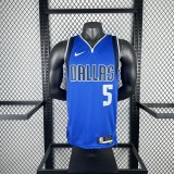 2023  Dallas Mavericks #5 RUSSELL  1:1 Quality NBA Jersey