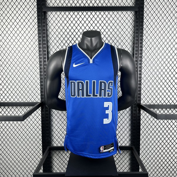 2023  Dallas Mavericks Blue  #3 DAVIS  1:1 Quality NBA Jersey