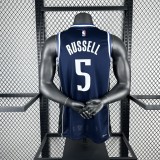 2023  Dallas Mavericks #5 RUSSELL  1:1 Quality NBA Jersey