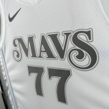 2025  Dallas Mavericks City Edition #77 DONCIC  1:1 Quality NBA Jersey