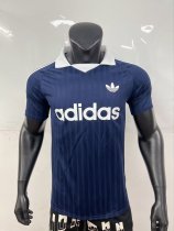 25/26 Adidas Clover Oasis #25 POLO T-shirt Blue  Player 1:1 Quality Soccer Jersey