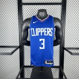 2023 Los Angeles Clippers Blue #3 PAUL  1:1 Quality NBA Jersey