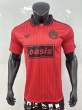 25/26 Adidas Clover Oasis #25 POLO T-shirt Red  Player 1:1 Quality Soccer Jersey