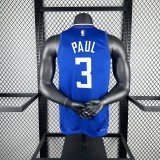 2023 Los Angeles Clippers Blue #3 PAUL  1:1 Quality NBA Jersey