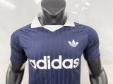 25/26 Adidas Clover Oasis #25 POLO T-shirt Blue  Player 1:1 Quality Soccer Jersey