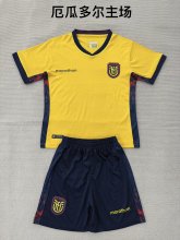 26/27（2026）  Ecuador  Home  Kids  1:1 Quality Soccer Jersey