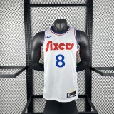 2025  Philadelphia 76ers City Edition #8 GEORGE   1:1 Quality NBA Season Jerseys