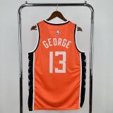 2026  Los Angeles Clippers Orange City Edition #1 HARDEN  1:1 Quality NBA Jersey