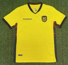 26/27（2026） Ecuador Home Yellow Fans 1:1 Quality Soccer Jersey