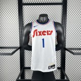 2025  Philadelphia 76ers City Edition #1 HARDEN    1:1 Quality NBA Season Jerseys