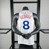 2025  Philadelphia 76ers City Edition #8 GEORGE   1:1 Quality NBA Season Jerseys