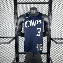 2024 Los Angeles Clippers Black #3 PAUL  1:1 Quality NBA Jersey