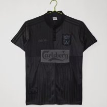 1995/1996 Liverpool Special Edition Black Fans Retro  1:1 Quality  Soccer Jersey