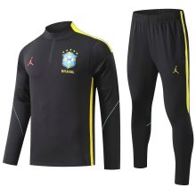 26/27（2026） Brazil Black Kids 1:1 Quality Training Jersey