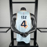 2025  San Antonio Spurs City Edition #4 FOX  1:1 Quality NBA Jersey